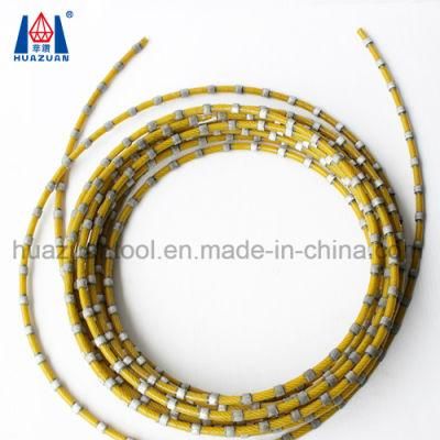 Dia 7.2mm Plastic Diamond Wire Rope Saw for Granite Cutting