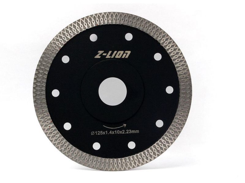 Zlion High Quality Mesh Rim Ceramic Cutting Saw Blade