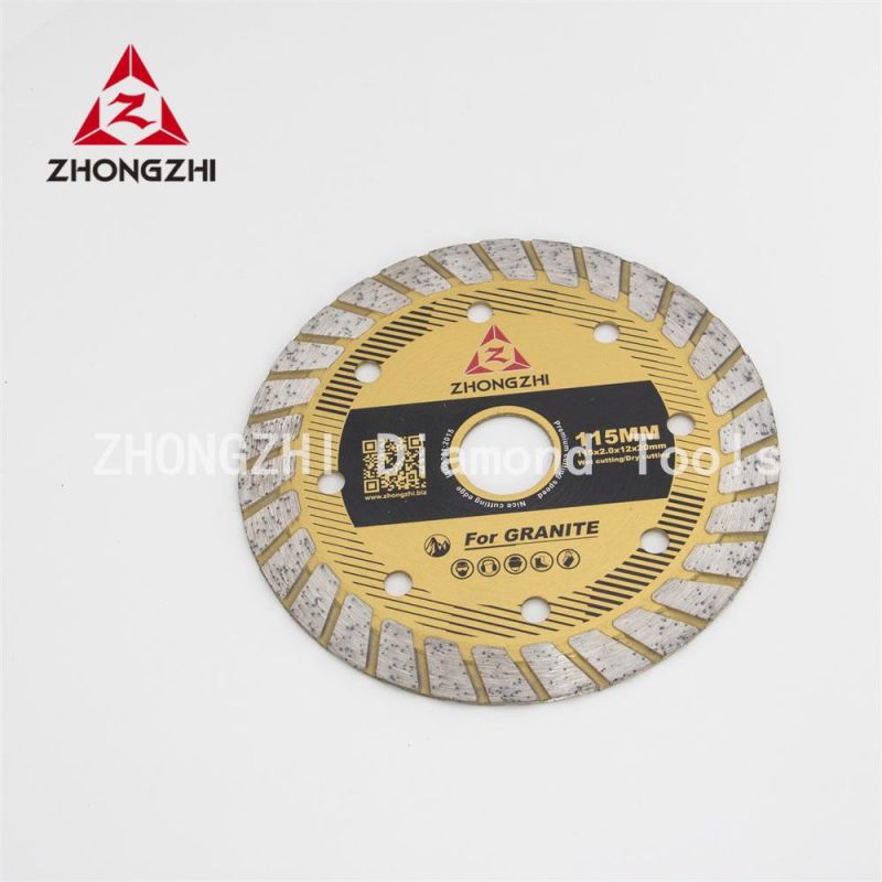 Zhongzhi Diamond Tools 115mm Diamond Saw Blade for Granite Cutting