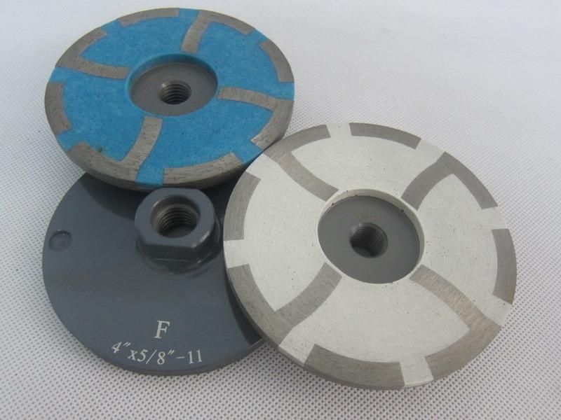 China Diamond Cup Wheel Resin Filled for Granite Concrete