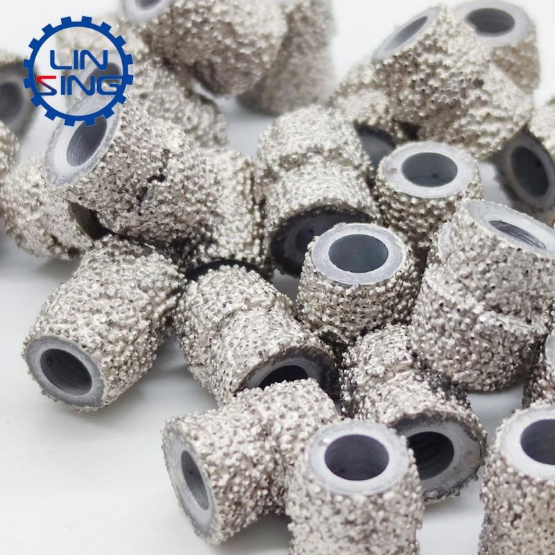 Vacuum Brazed Diamond Wire Saw Beads for Marble Stone Cutting