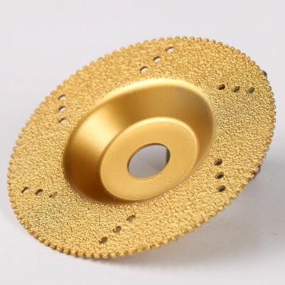 Buy Vacuum Brazed Diamond Cup Wheel for Metal Grinding