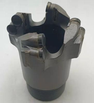 Custom Sizes, PDC Cutters, Diamond Coring Bits, PDC Coring Bits, Hard Rock Bits, Suitable for Soft/Medium Hard Rock, Low Cost, Long Service Life Qx56