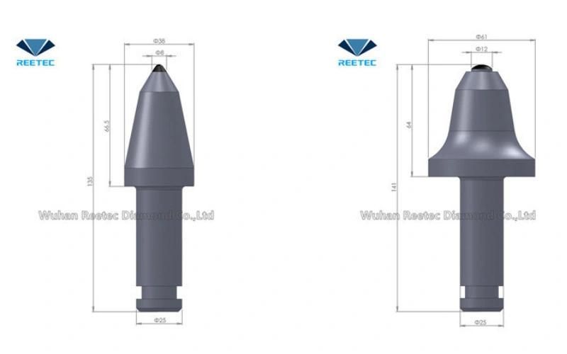 Diamond Coal Mining Picks/Mining Bits for Continuous Miner