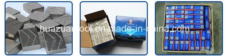 High Efficiency 1 Meter Stone Cutting Tools / Diamond Tips / Marble Cutting Segment for Sale