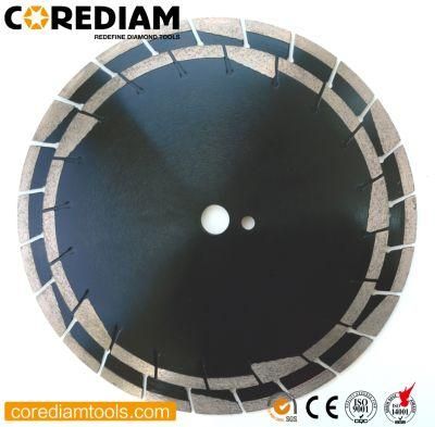 Sinter Hot-Pressed Asphalt Diamond Saw Blade for Green Concrete Cutting