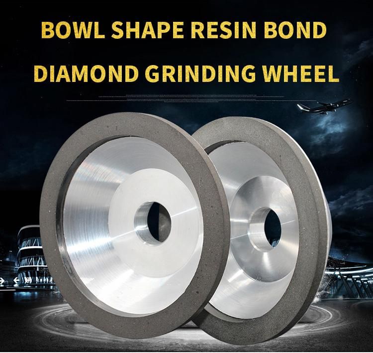 12A2 1A1 Resin Bond Diamond Grinding Wheel for Carbide