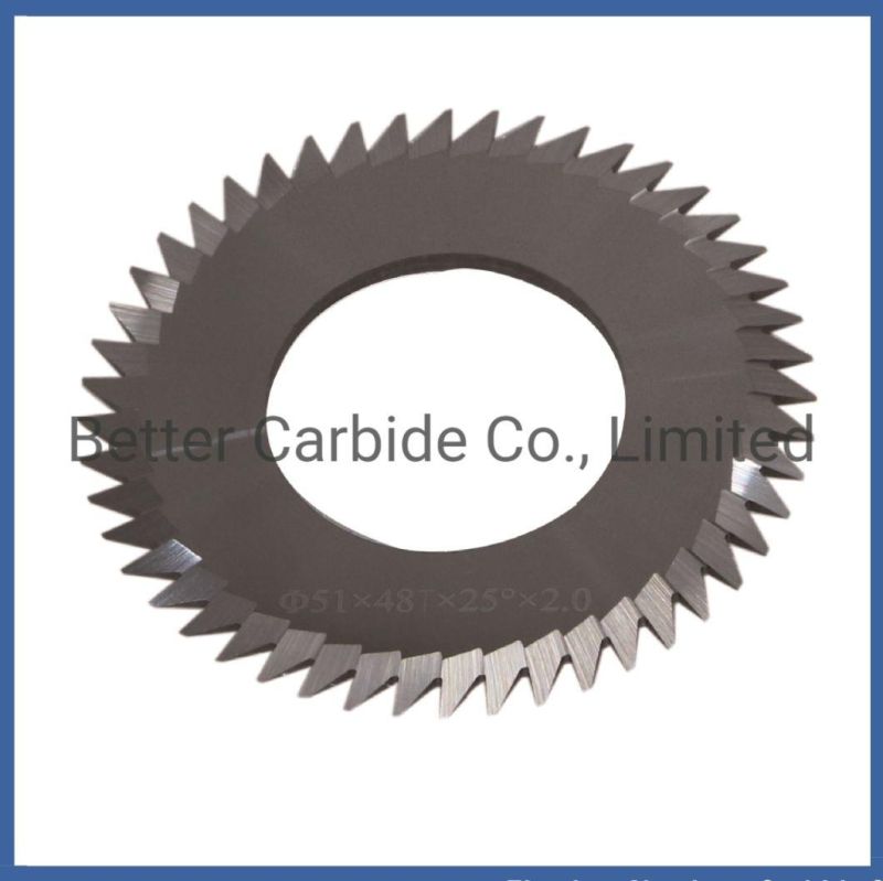 Heat Resistance Saw Blade - Cemented Carbide Blade for PCB V Scoring