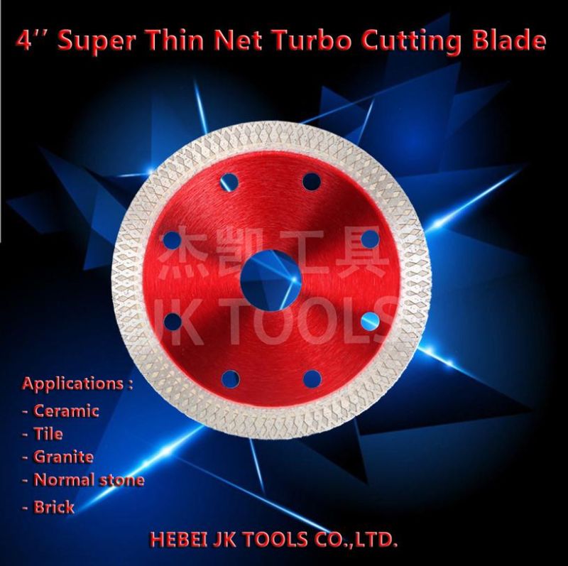 105 -120 mm Hot Pressed Super Thin Turbo Cutting Disc Diamond Saw Blade for Ceramic Tile