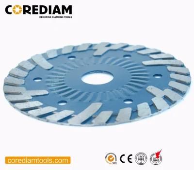 Protective Segment Diamond Saw Blade for Stone Cutting