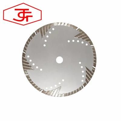 7 Inch 230 mm Diamond Granite Saw Blade with Protective Teeth