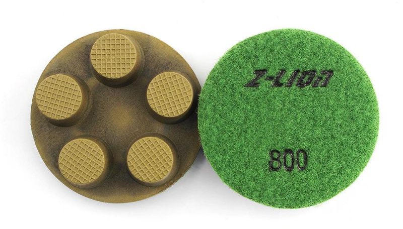 Resin Concrete Diamond Floor Polishing Pad Wet Use