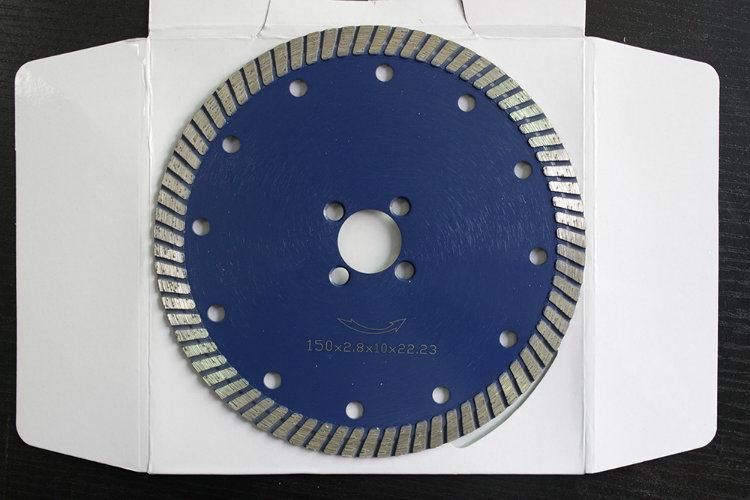 Diamond Continuous Rim Turbo Granite Blades