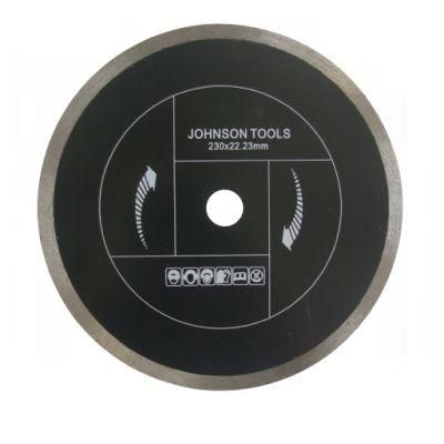 100-350mm Diamond Sintered Continurous Saw Blade for Fast Cutting Ceramic