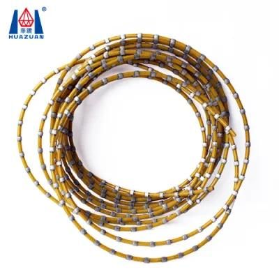 High Efficiency Diamond Plastic Coating Wire Saw for Stone Profiling