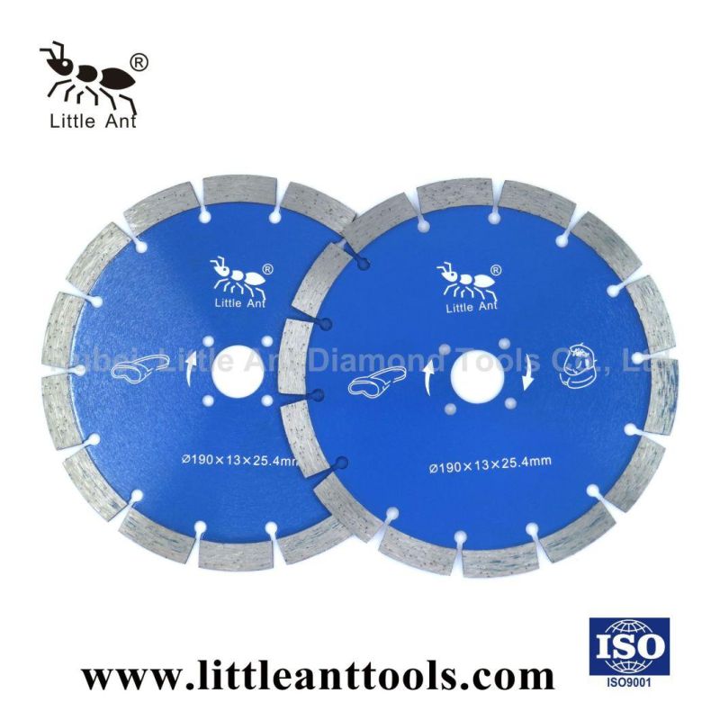 7.5-Inch High Quality Diamond Saw Blade for Stone Cutting