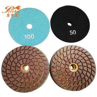 Diamond Polishing Pad Sanding Disc for Marble Granite Flexible Abrasive Wheel for Polisher Hand Tool Stone Ceramic