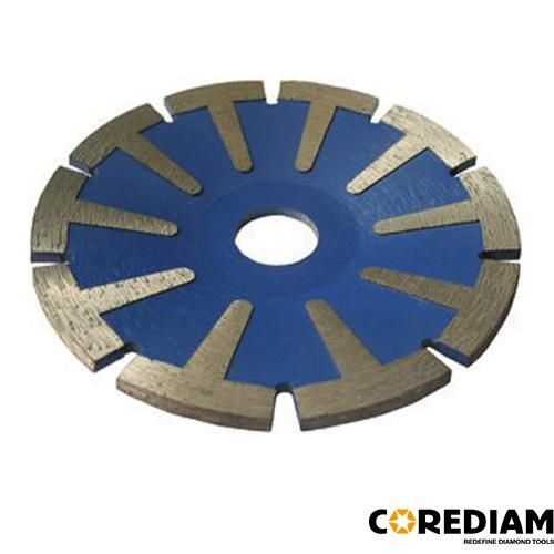 Sinter Hot-Pressed Concave Blade with Protective T-Shape Segment/Diamond Tool/Cutting Disc