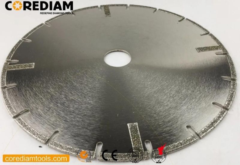 Diamond Electroplated Saw Blade for Marble and Granite/Cutting Disc