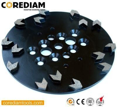 10&prime;&prime;/250mm Diamond Grinding Disc with Arrow Segment