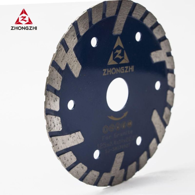 Zhongzhi Hot Press Sintered Diamond Saw Blade for Stone Cutting