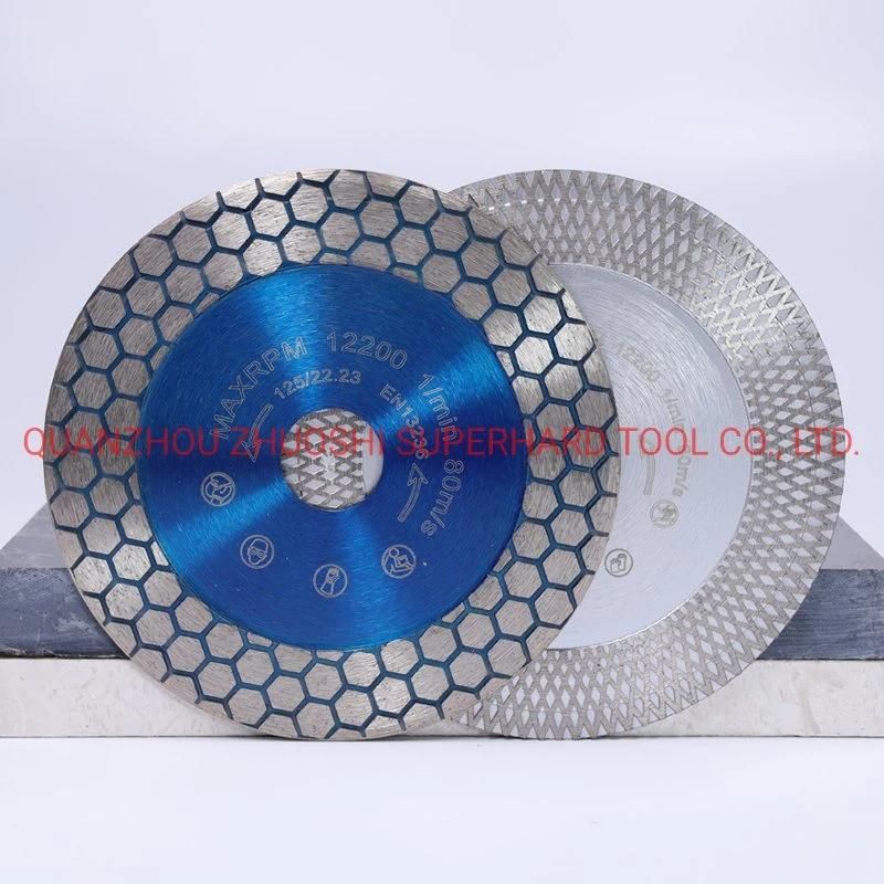 Porcelain Diamond Saw Blade 45 Degree Cutting Blade Cutting and Polishing Saw Blade for Ceramic