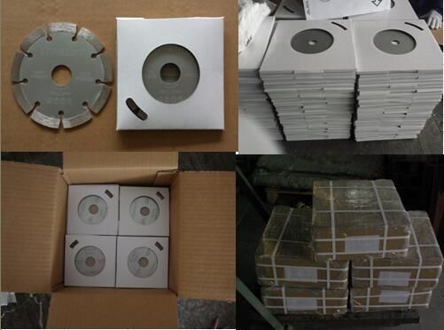 105-180mm Sintered Concave Diamond Granite Cutting Blade for Dry Cutting