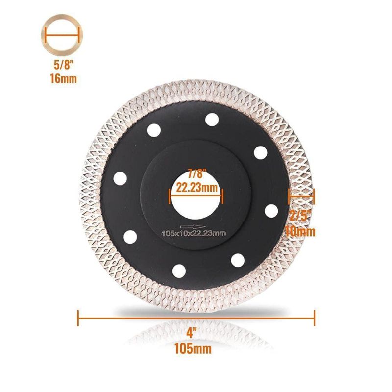 6 Pack 4 Inch Diamond Saw Blade Tile Blade