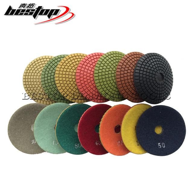 Wet Used Concave Diamond Polishing Pad for Granite