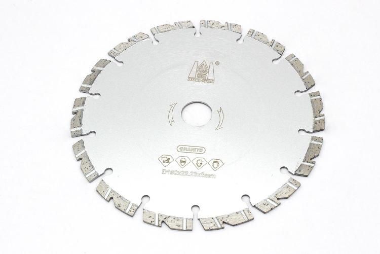 Manufacture Direct 180mm V-Shaped Slanting Groove Diamond Saw Cutting Blade Diamond Cutting Disc