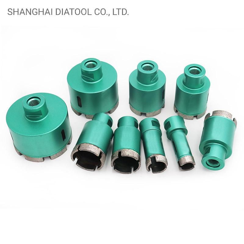 Laser Welded Diamond Hole Saw Hole Cutter Diamond Drill Bit for Drilling Granite Reinforced Concrete Marble