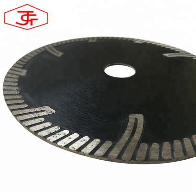 4-3/8inch Gu Turbo Cutting Diamond Saw Blade with Protection Teeth