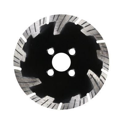 Diamond Saw Blade Deep Teeth 6in Diamond Circular Saw Blade for Stone Granite Marble