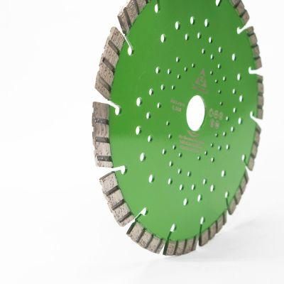 Laser-Welded Bevel Turbo Diamond Cutting Disc Used for Angle Grinder