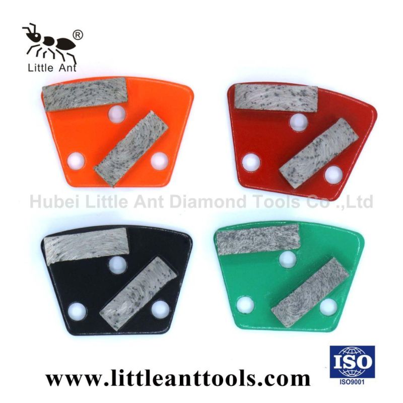 Little Ant Trapezoid Diamond Grinding Plates for Concrete Floor