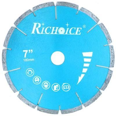 Richoice 100/115/ 125mm Hot Pressed Super Thin Turbo Diamond Cutting Disc Turbo Diamond Saw Blade for Granite Ceramic Marble