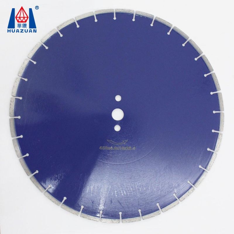 450mm Reinforce Concrete Cutting Diamond Saw Blades for Cured Road