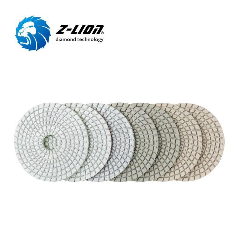 Quartz Wet Polishing Pad Flexible Polishing Pad for Engineered Stone