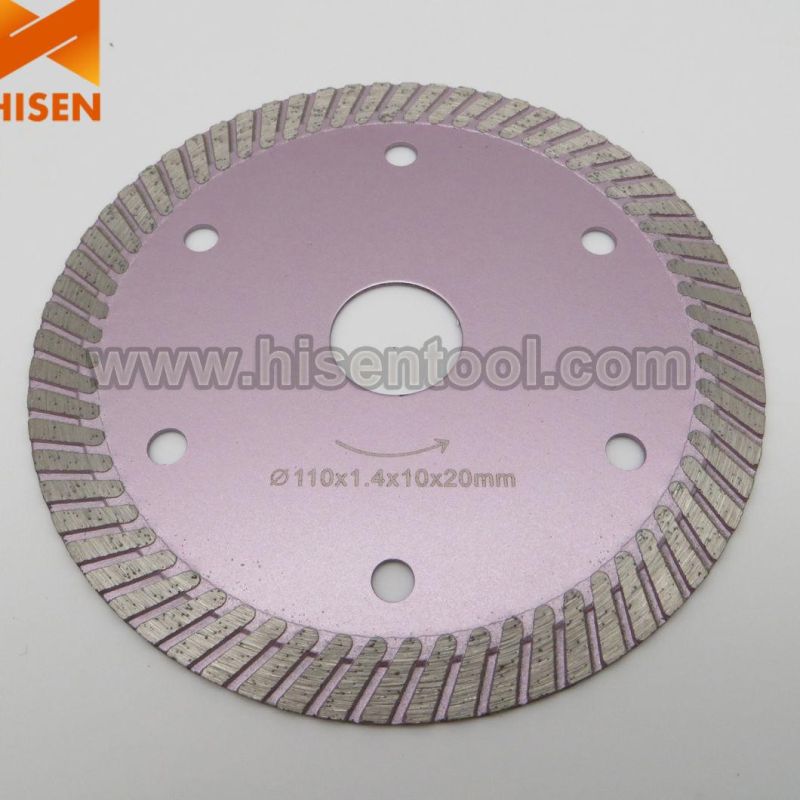 Continuous Rim Diamond Disc for Tile Cutting