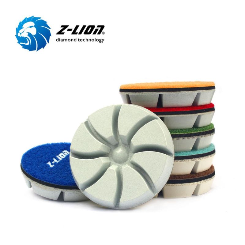 Concrete Grinding Disc Resin Bonded Diamond Polishing Pads for Marble and Granite