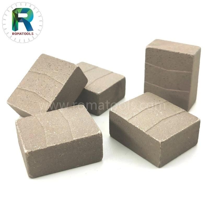 24X13.5/12.5X30mm 180PCS/Set Granite Segment Big Taller Teeth for Long Life