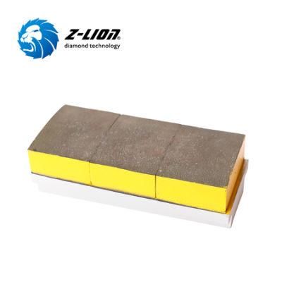 Factory granite Metal Fickert Abrasive Block for Stone Slab Polishing