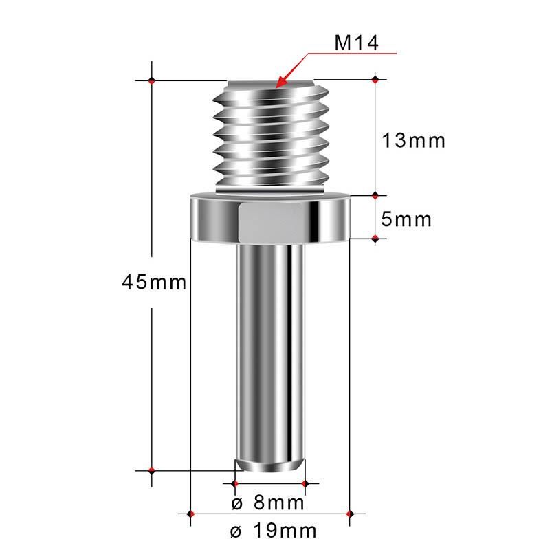 High Quality Drill Thread Adapter Diamond Hardware Tools