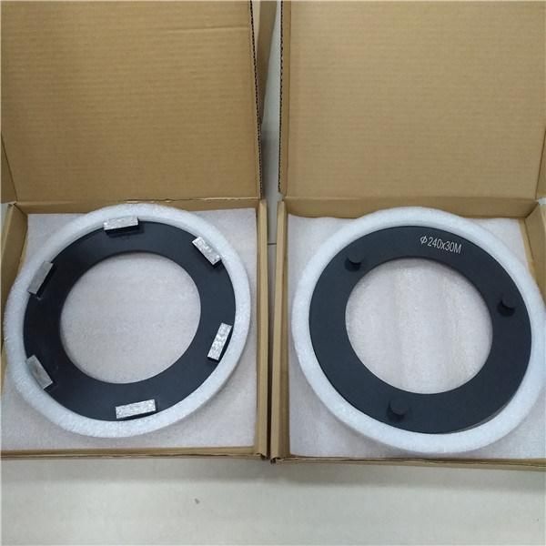 8′′/200mm 3 Pins Diamond Floor Polishing Ring with 6 Segments