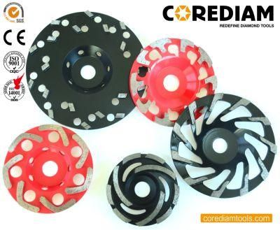 115mm Diamond Concrete Cup Wheel with F Segment