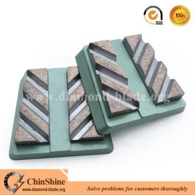 Marble Metal Bonded Diamond Grinding Frankfurt Brick Block Tool