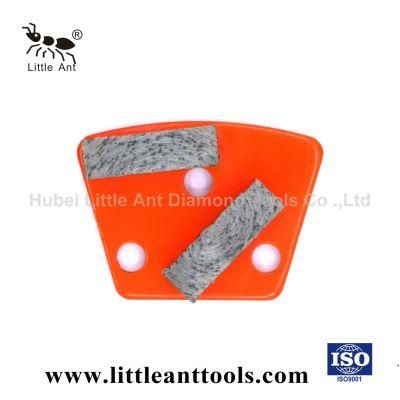 Little Ant Trapezoid Diamond Grinding Plates for Concrete Floor