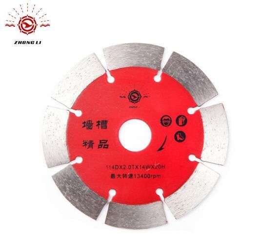 Laser Welded Diamond Saw Blades for Wall Materials Cutting