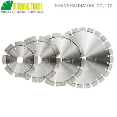 Professional Laser Welded Diamond Saw Blade Arrayed Diamond