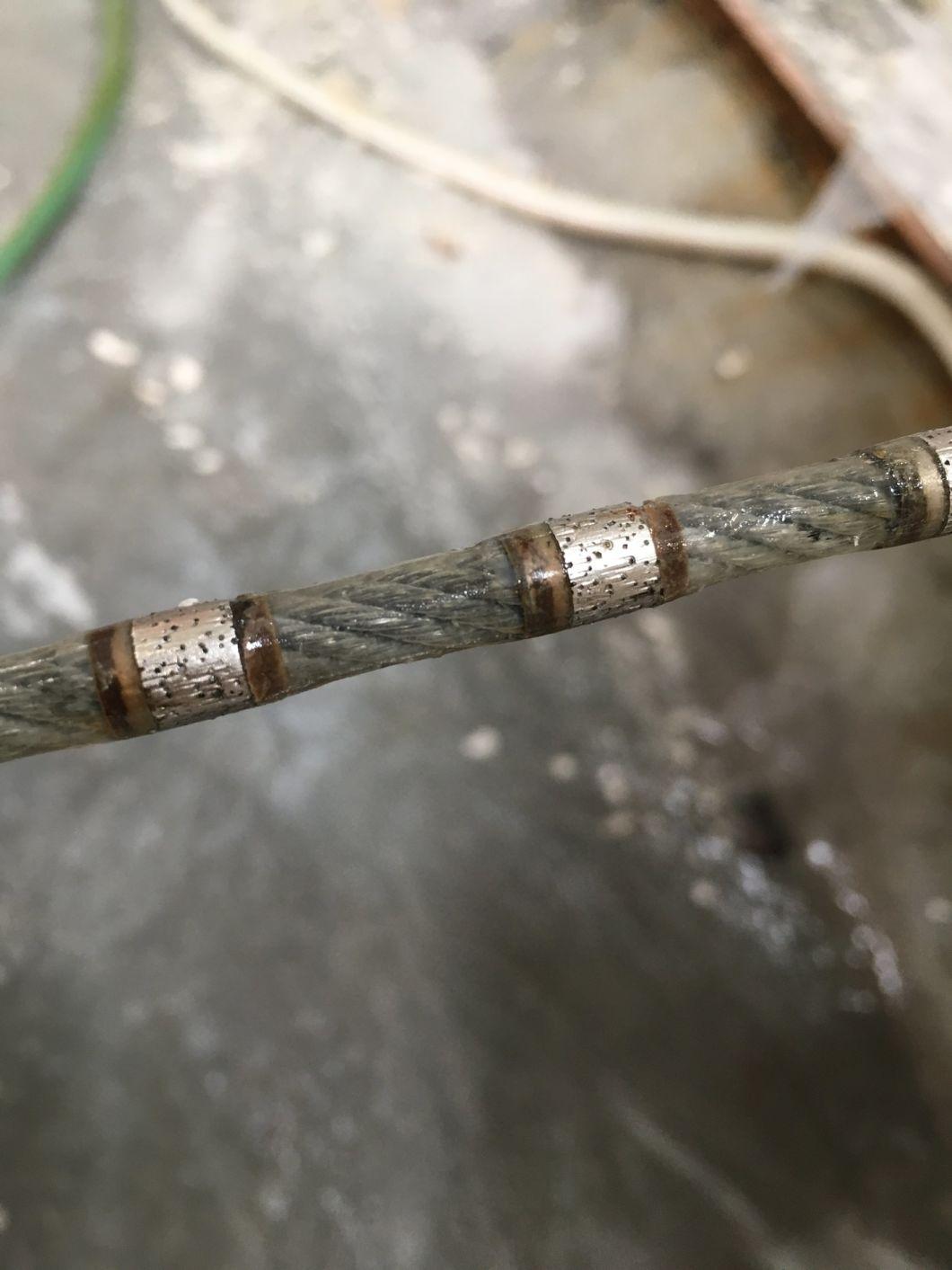 8.8mm High Efficiency Wire Saw Diamond Wire for Granite Profiling